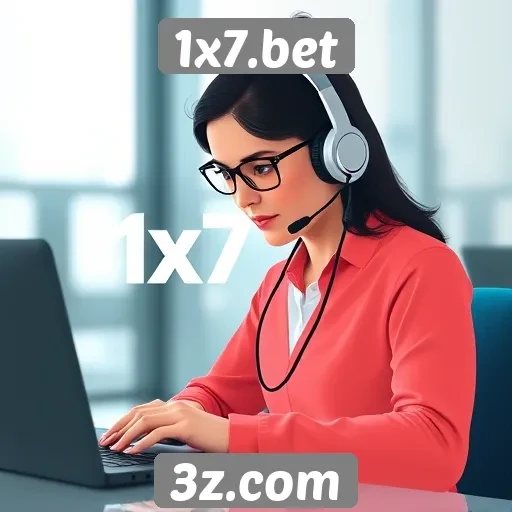 Suporte ao cliente do 1x7.bet é eficiente e acessível