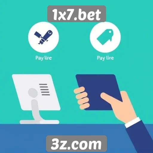 Métodos de pagamento aceitos na 1x7.bet